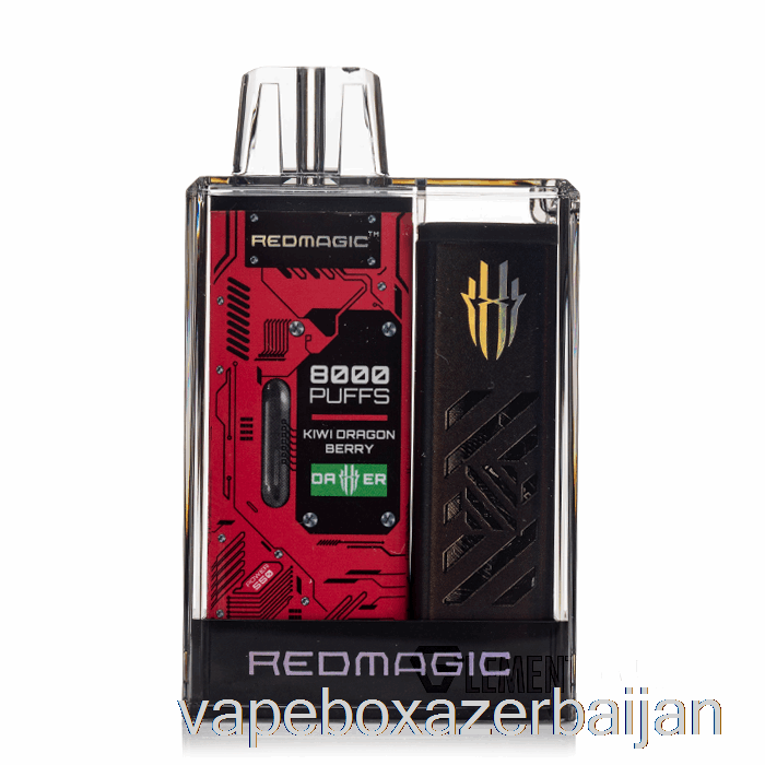 Vape Azerbaijan RedMagic Dagger 8000 Disposable Kiwi Dragon Berry